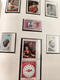Timbres anciens Mauritanie neufs Gandhi MLK œuvres d’art Philexafrique