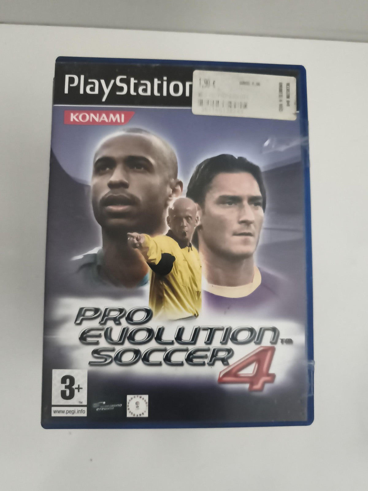 Jeu Pro Evolution Soccer 4 PlayStation 2 Konami sans notice PS2 football