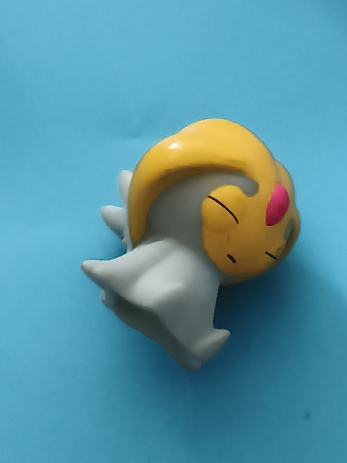Marionnette doigt Pokémon Uxie figurine jouet décor jaune gris