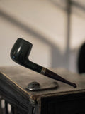 Pipe ancienne Butz Choquin vintage, foyer droit, finition sombre rétro