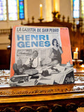 Vinyle 45 tours Henri Génès Pathé La Gazetta de San Pedro vintage rare