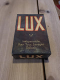 Boîte lessive Lux vintage années 50, carton ancien, déco rétro linge délicat