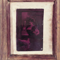 Carte postale Buona Pasqua Italie Tunisie 1916 encadrée photo femme œuf