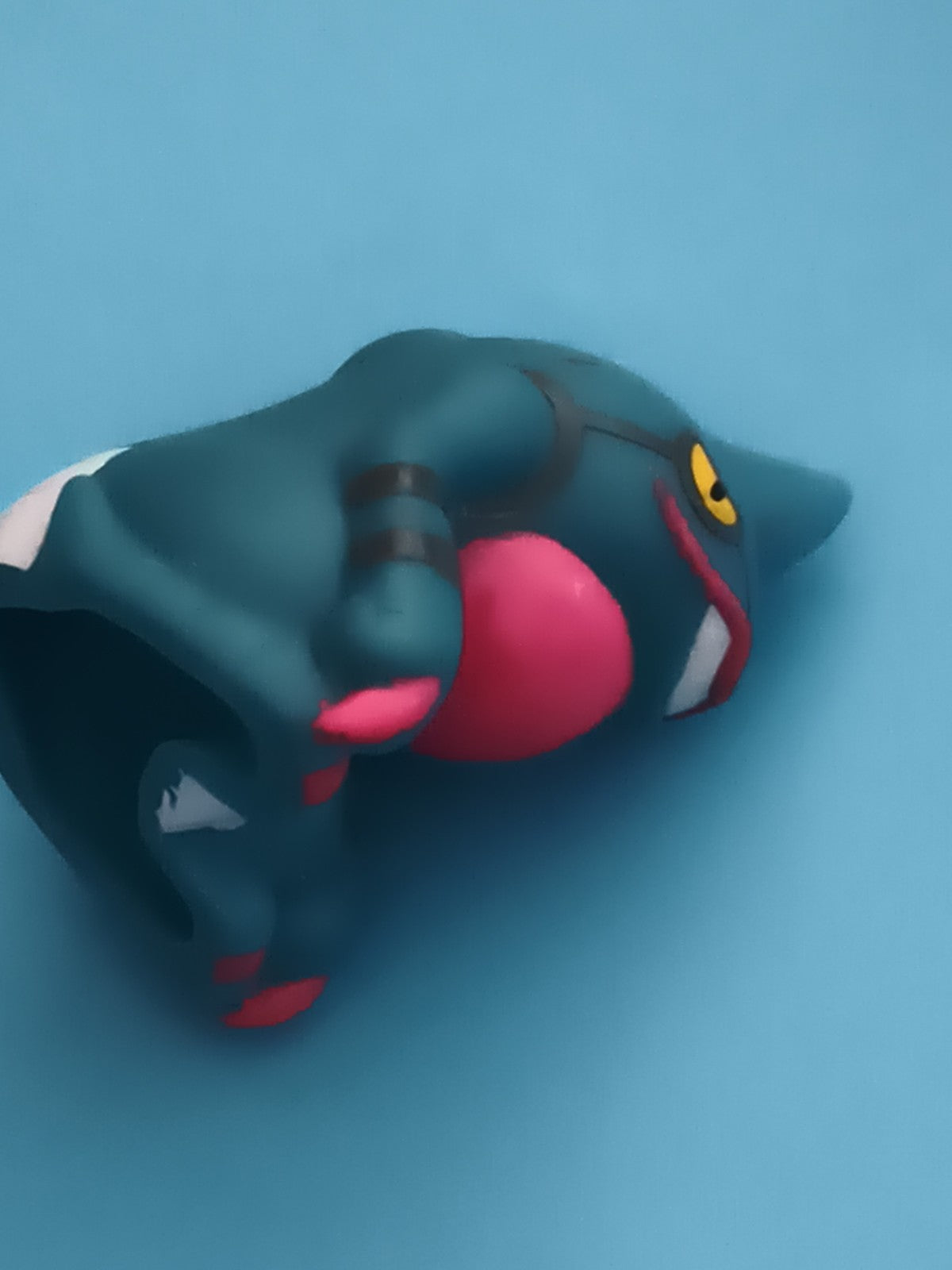 Marionnette doigt Pokémon Croagunk figurine souple bleu rose