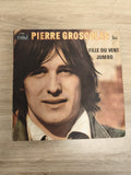 Vinyle 45T Pierre Groscolas Fille du vent Jumbo maxi pochette photo couleur