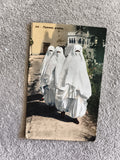 Carte postale CPA Femmes arabes scène orientale colorisée
