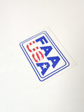 Vintage autocollant publicitaire FAA USA ancien grand format rétro aviation coll