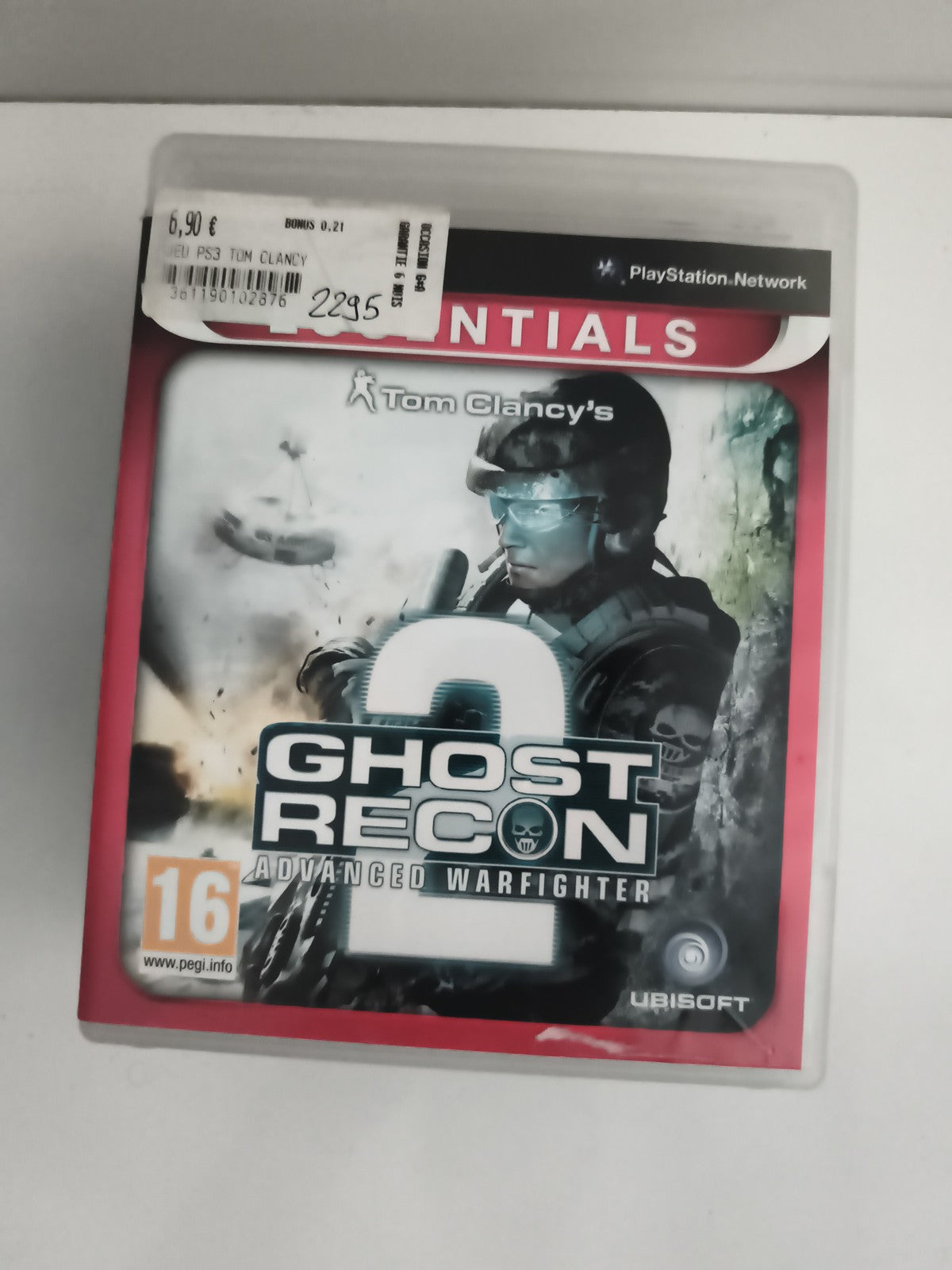 Jeu PS3 Tom Clancy Ghost Recon 2 Advanced Warfighter Ubisoft Essentials