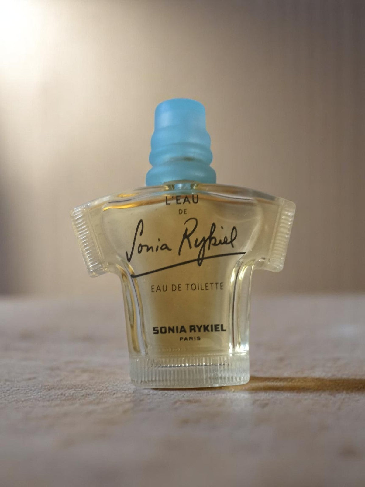Miniature parfum vintage Sonia Rykiel flacon rétro eau de toilette ancien