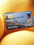 Télécarte France Telecom 50 unités vintage, Transfert d’Appel, puce jaune