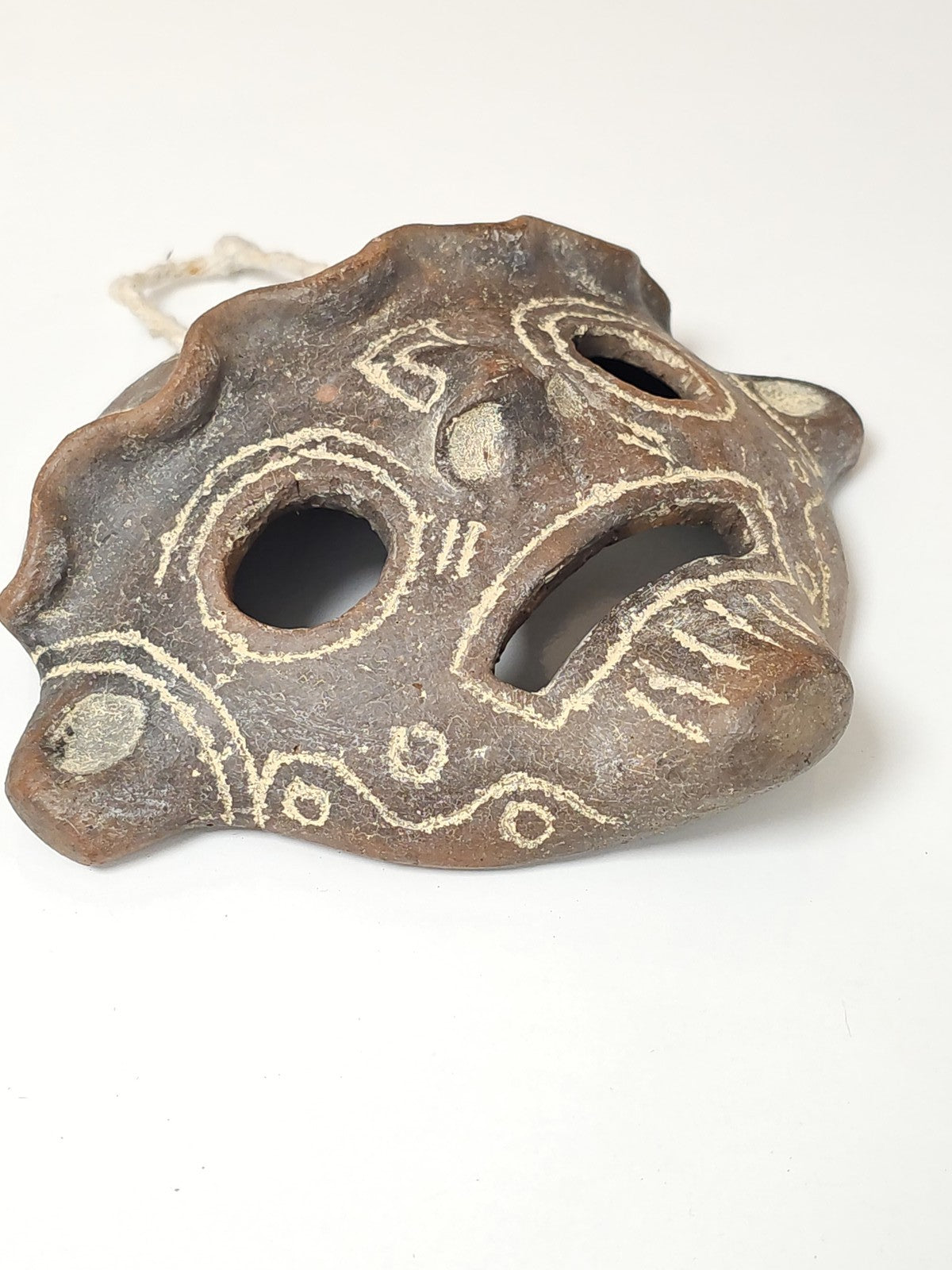 Masque ancien vintage Nicaragua art populaire Amérique centrale collection ethno