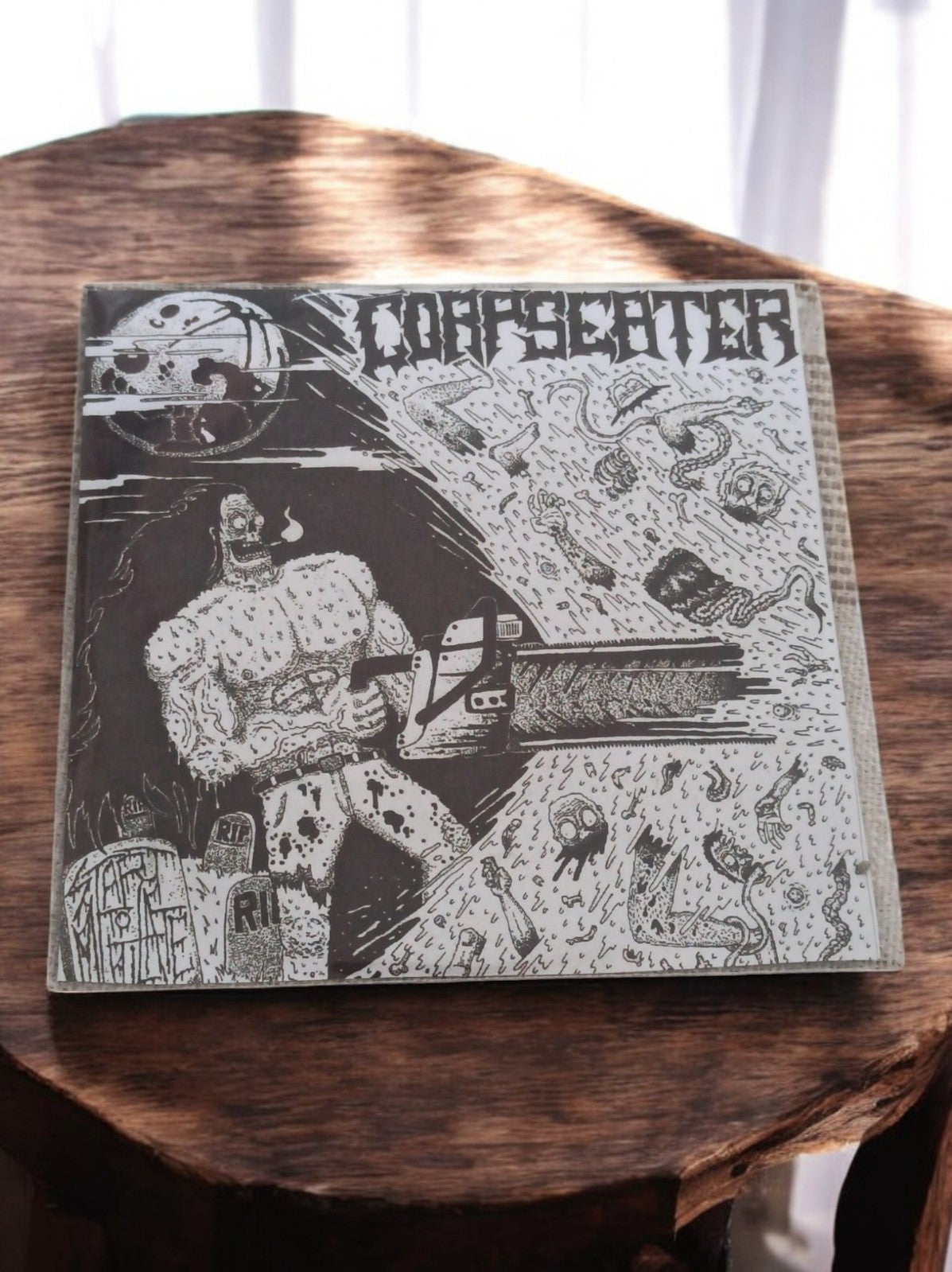 CD démo Corpseater Goregrind Grindcore ultra rare pochette noire et blanche