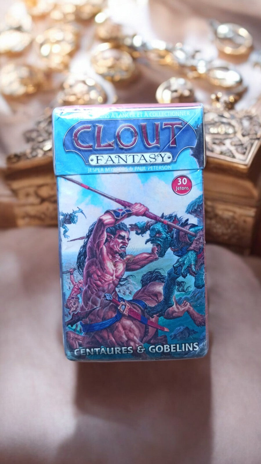 Jetons Clout Fantasy Centaures & Gobelins x30 jeu de rôle set tokens