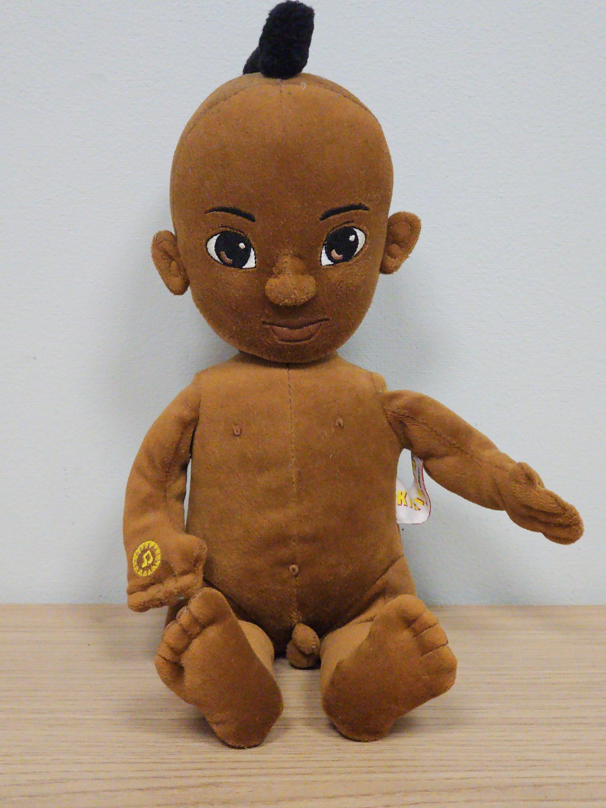 Kirikou peluche vintage 2005 ancien jouet rare collection, état bon, collector