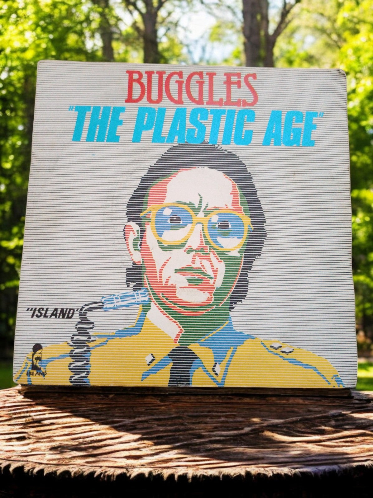 Vinyle 45 tours Buggles The Plastic Age années 80 Island single pop synth