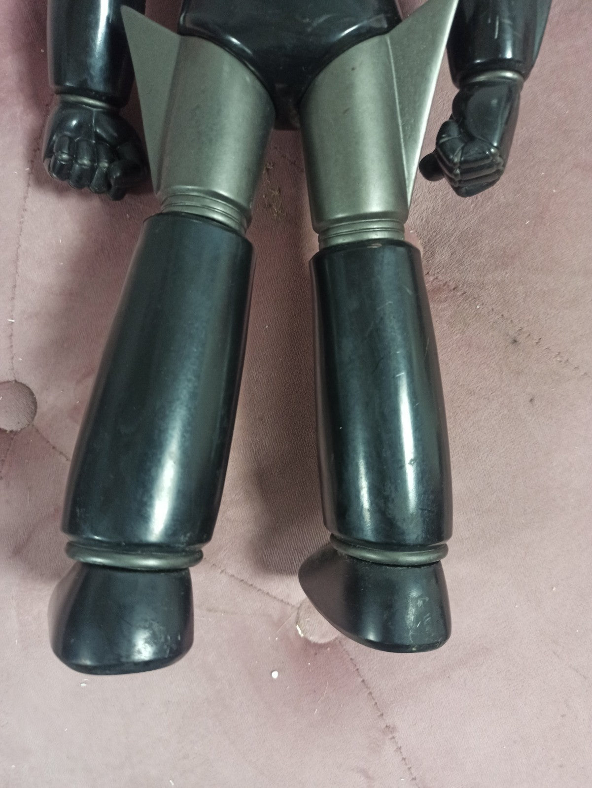 Figurine Mazinger Z Marmit 1998 noire vinyle robot Japon vintage