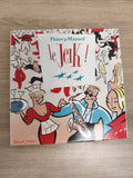 Vinyle 45 tours Thierry Hazard Le Jerk pochette illustrée couleurs (Ref 2)