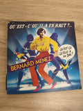 Vinyle 45 tours Bernard Menez Qu'est-ce qu'il a en haut pochette illustrée