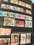 Lot anciens timbres Togo oblitérés collection philatélie, motifs variés