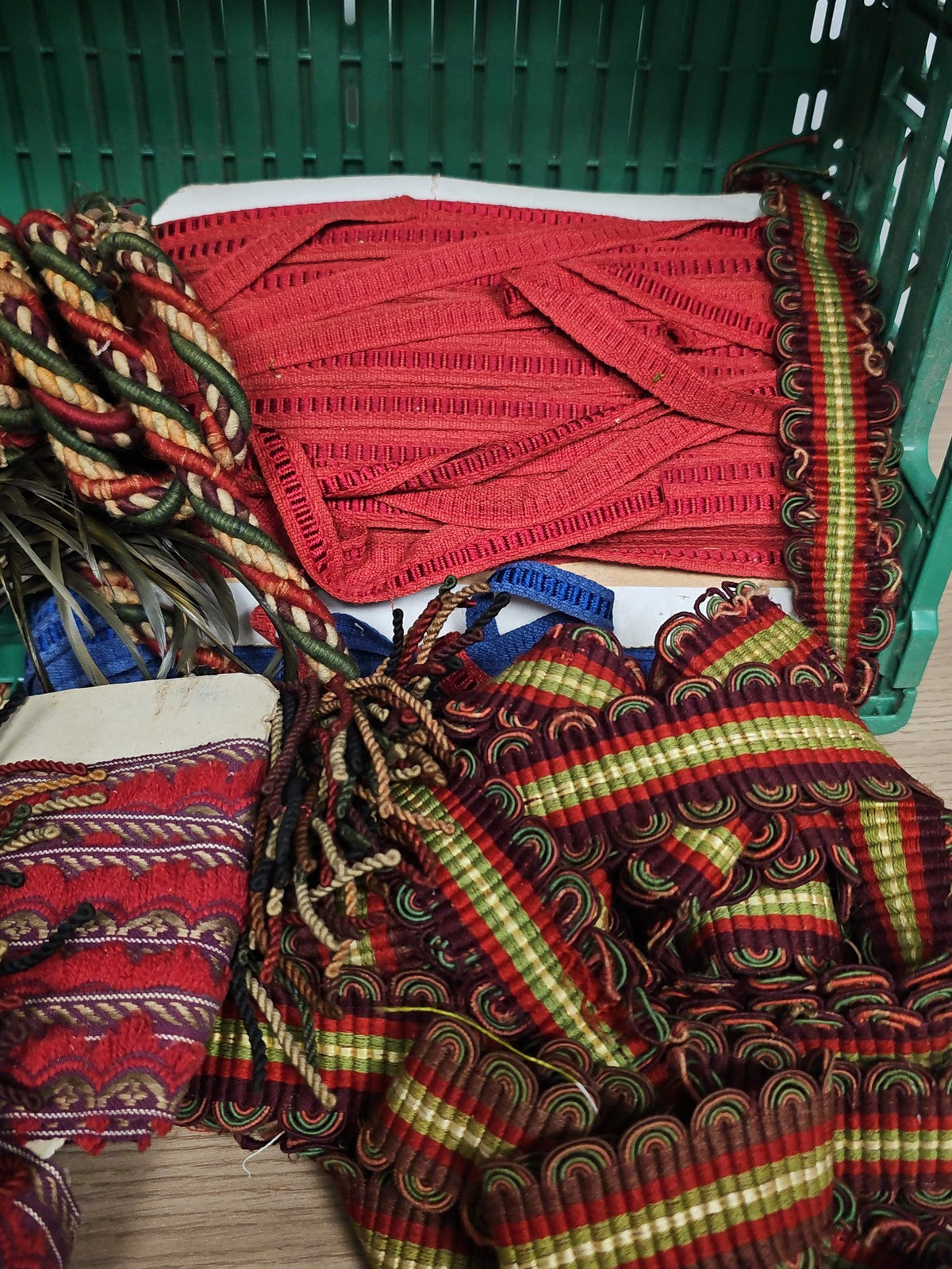 Lot de tissus ethniques variés pour couture, patchwork, loisirs créatifs, DIY