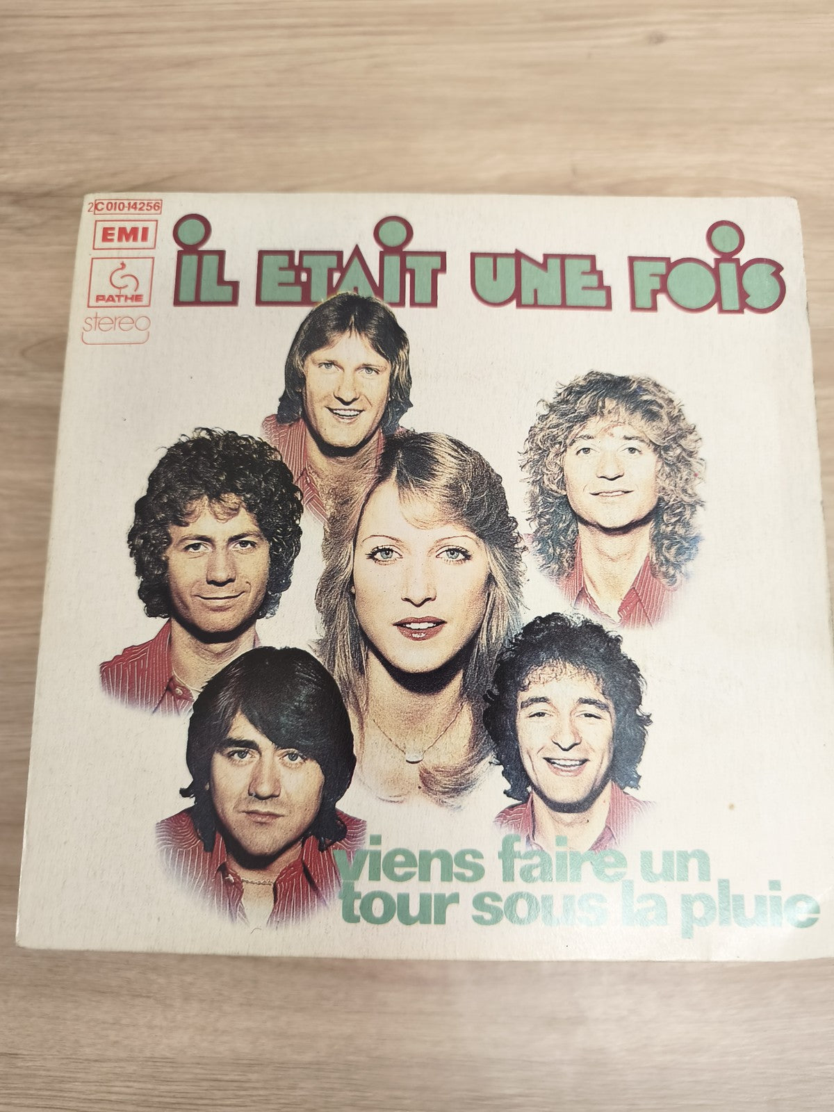 Vinyle 45 tours Il Était Une Fois ? Viens faire un tour sous la pluie EMI Pathé