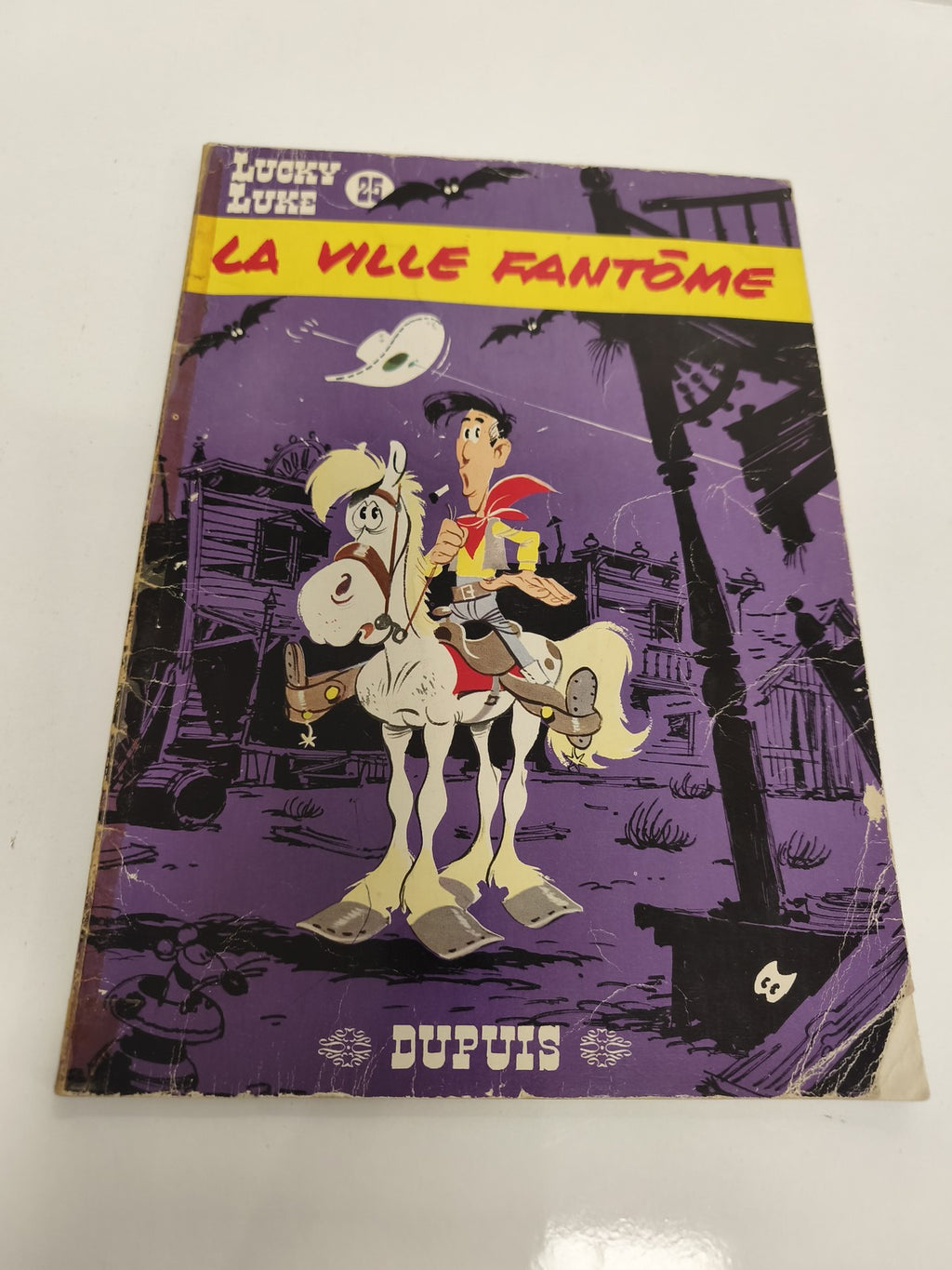 Lucky Luke BD vintage 20e Ville Fantôme édition 1977 ancien album collection