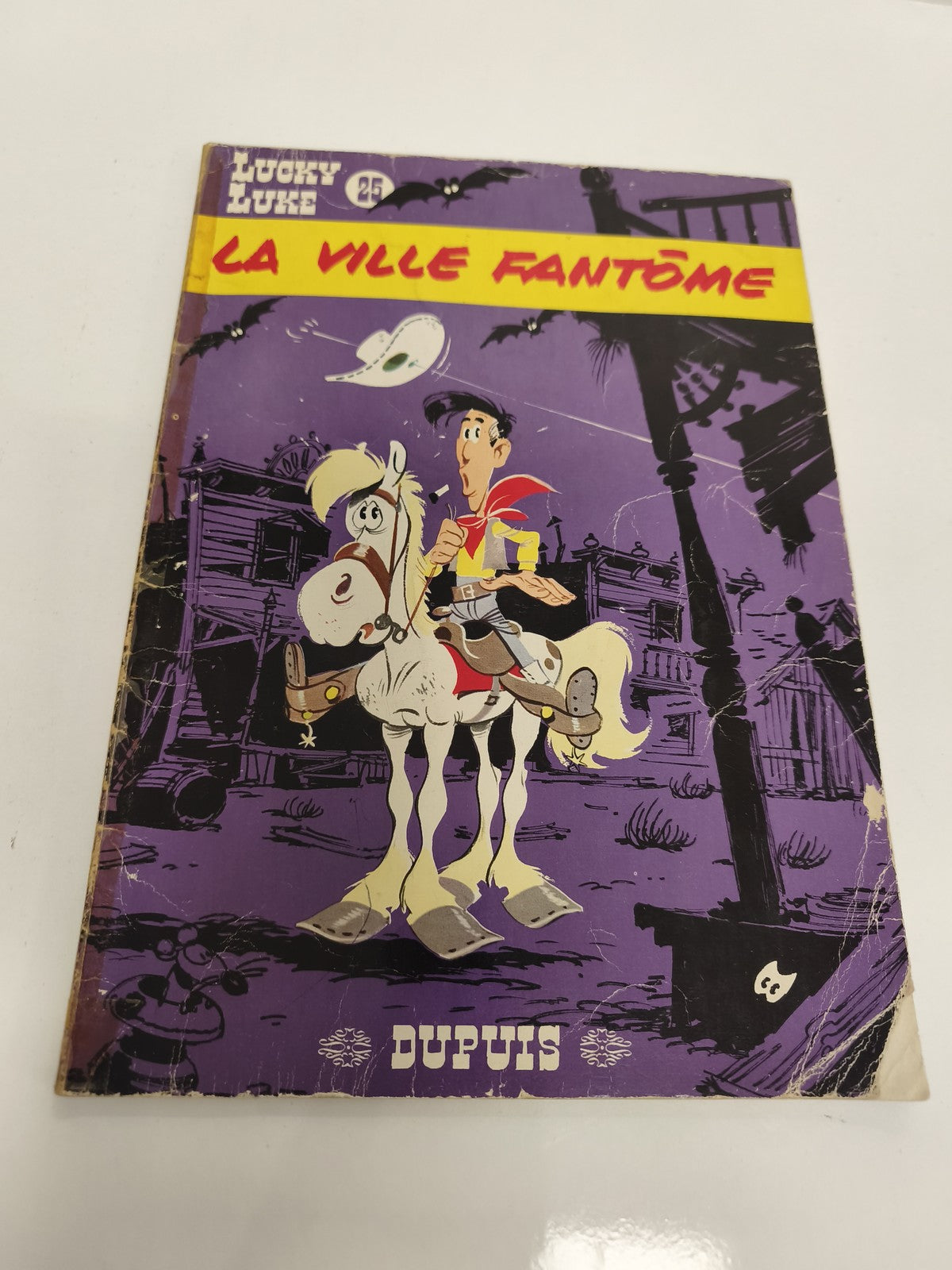 Lucky Luke BD vintage 20e Ville Fantôme édition 1977 ancien album collection