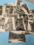 Lot cartes postales anciennes CPA paysages monuments villes France vintage vrac
