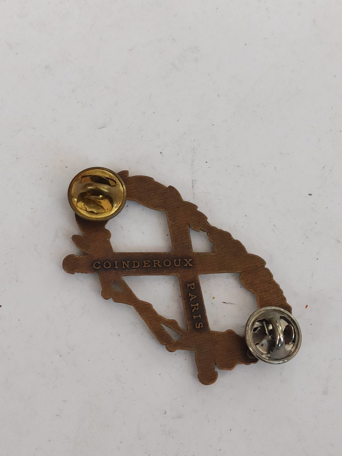 Insigne militaire ancien BMP, épée laurier, vintage armée France, collection