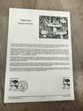 Document philatélique Palomet Russula virescens France timbre 5.00 F champignon