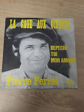 Vintage 45 tours ancien disque vinyle Pierre Perret collection rétro chanson fra