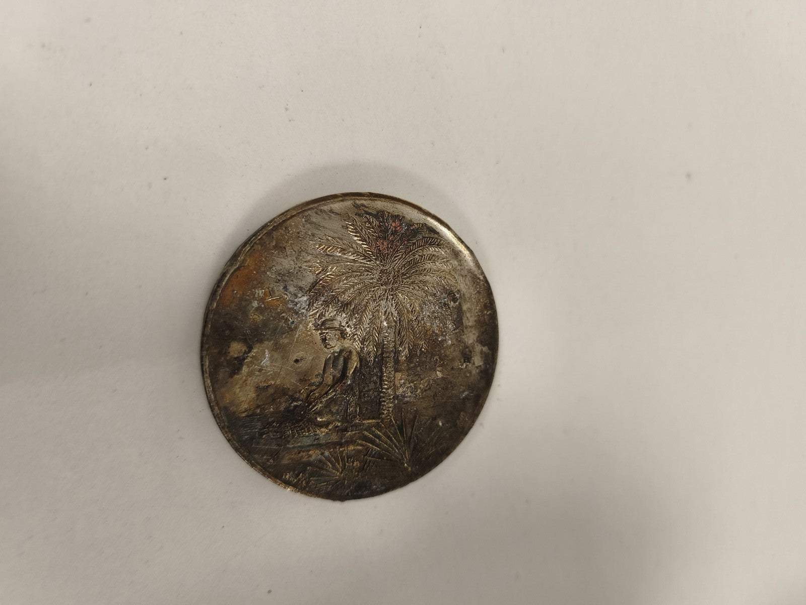 Médaille ancienne vintage ? Objet de collection rétro pour amateur d?histoire