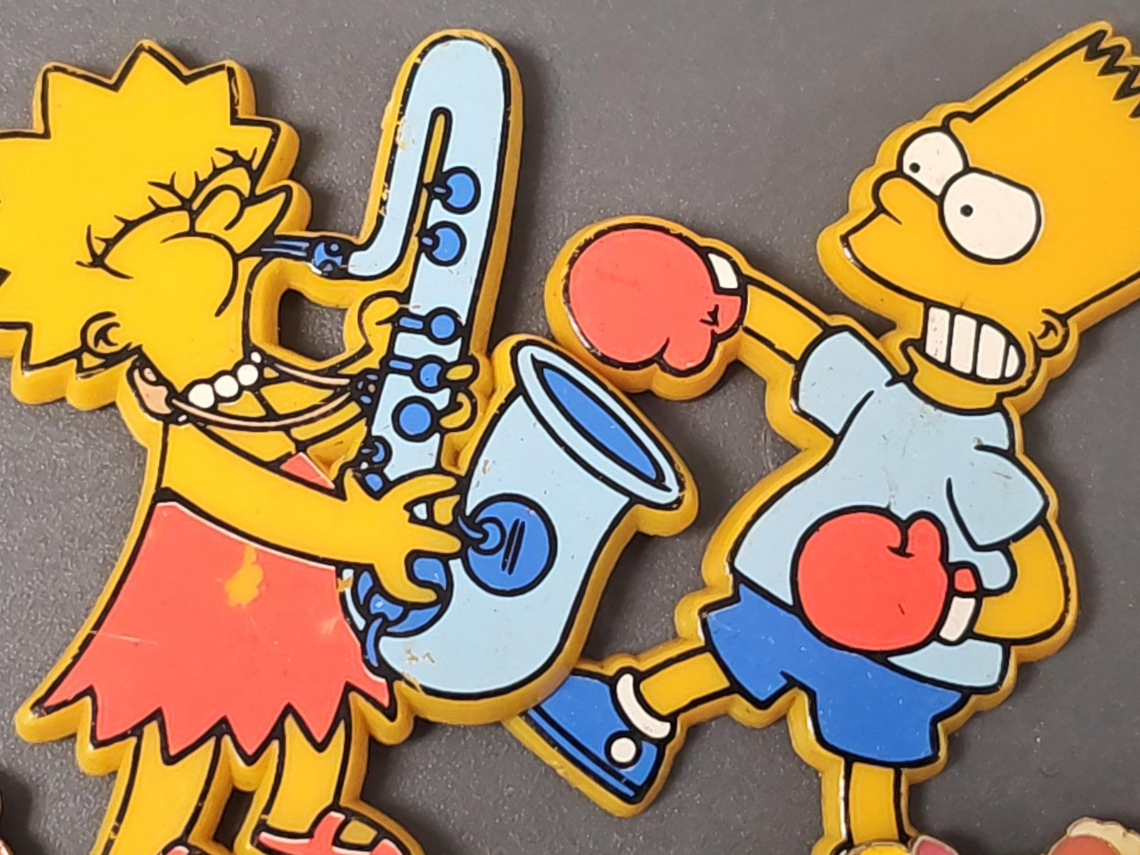 Pin's rétro Les Simpson ancien badge collection vintage animation série culte