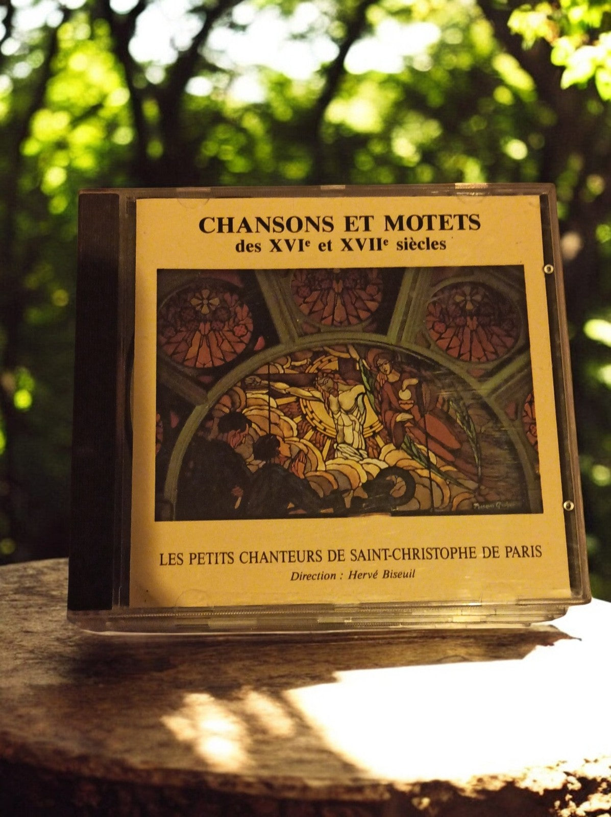 CD Chansons et Motets XVIe XVIIe Les Petits Chanteurs Saint-Christophe Paris Vin