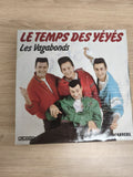 Vinyle 45T Les Vagabonds Le Temps des Yéyés pochette couleurs Carrere Orlando