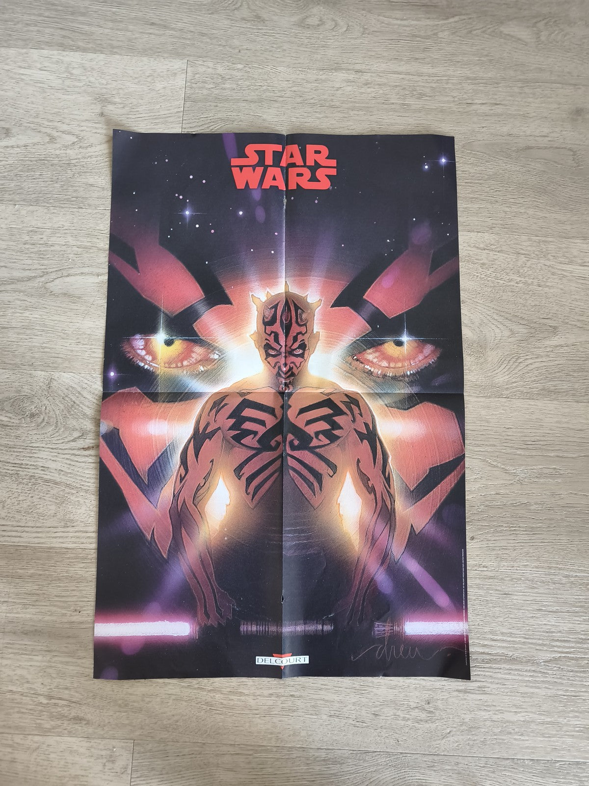 Poster décoratif Star Wars, affiche originale film science-fiction, déco murale