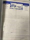 Ancienne lettre en-tête Hôtel d?Armorique Locquirec Finistère 1960 vintage