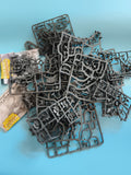 Lot grappes figurines plastique Dragon Strike jeu plateau figurines à assembler