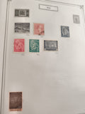 Timbres anciens Bolivie lot x9, CORREOS DE BOLIVIA, divers motifs, philatélie