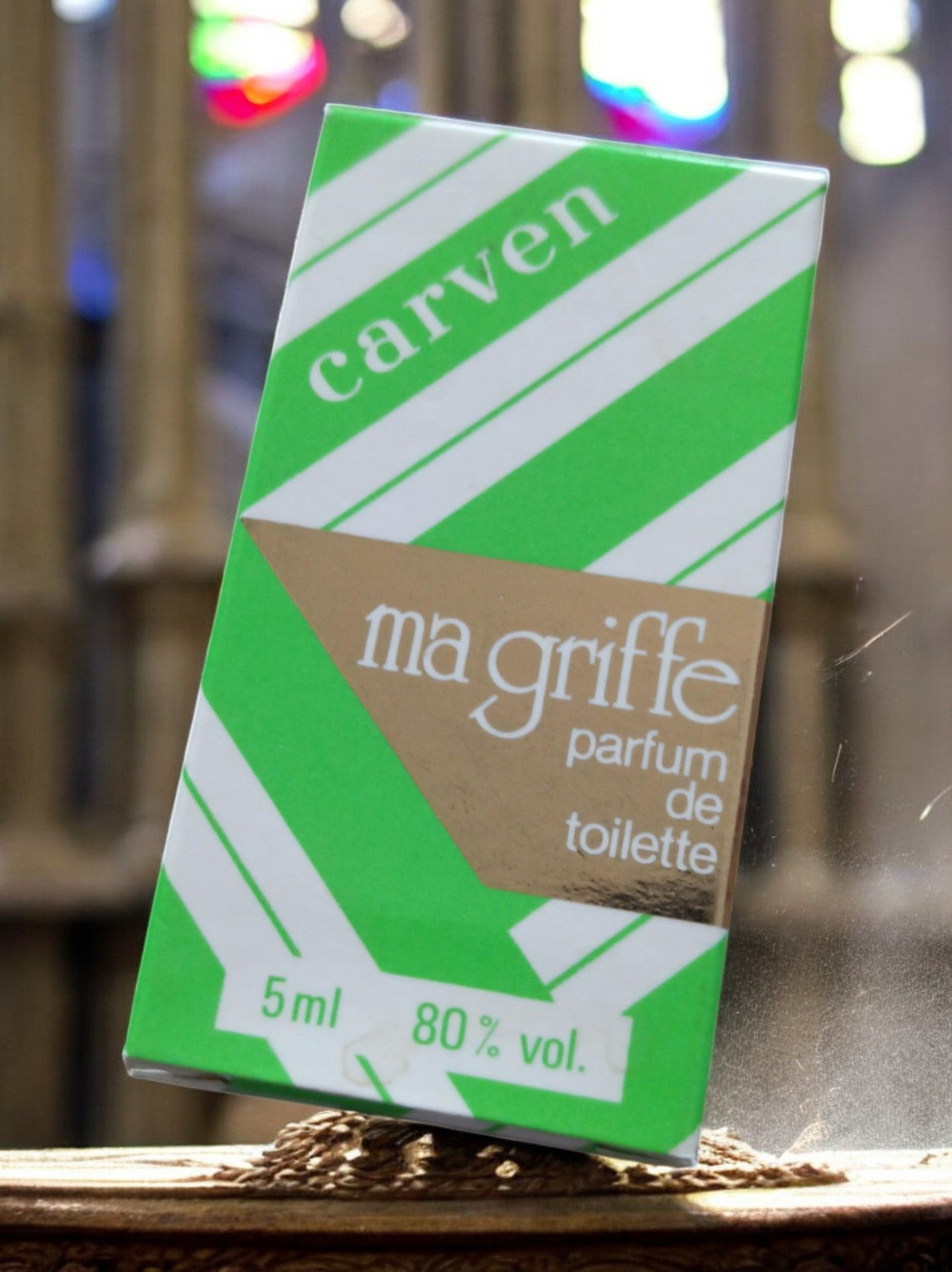 Miniature parfum Carven Ma Griffe vintage avec boîte 5ml eau de toilette