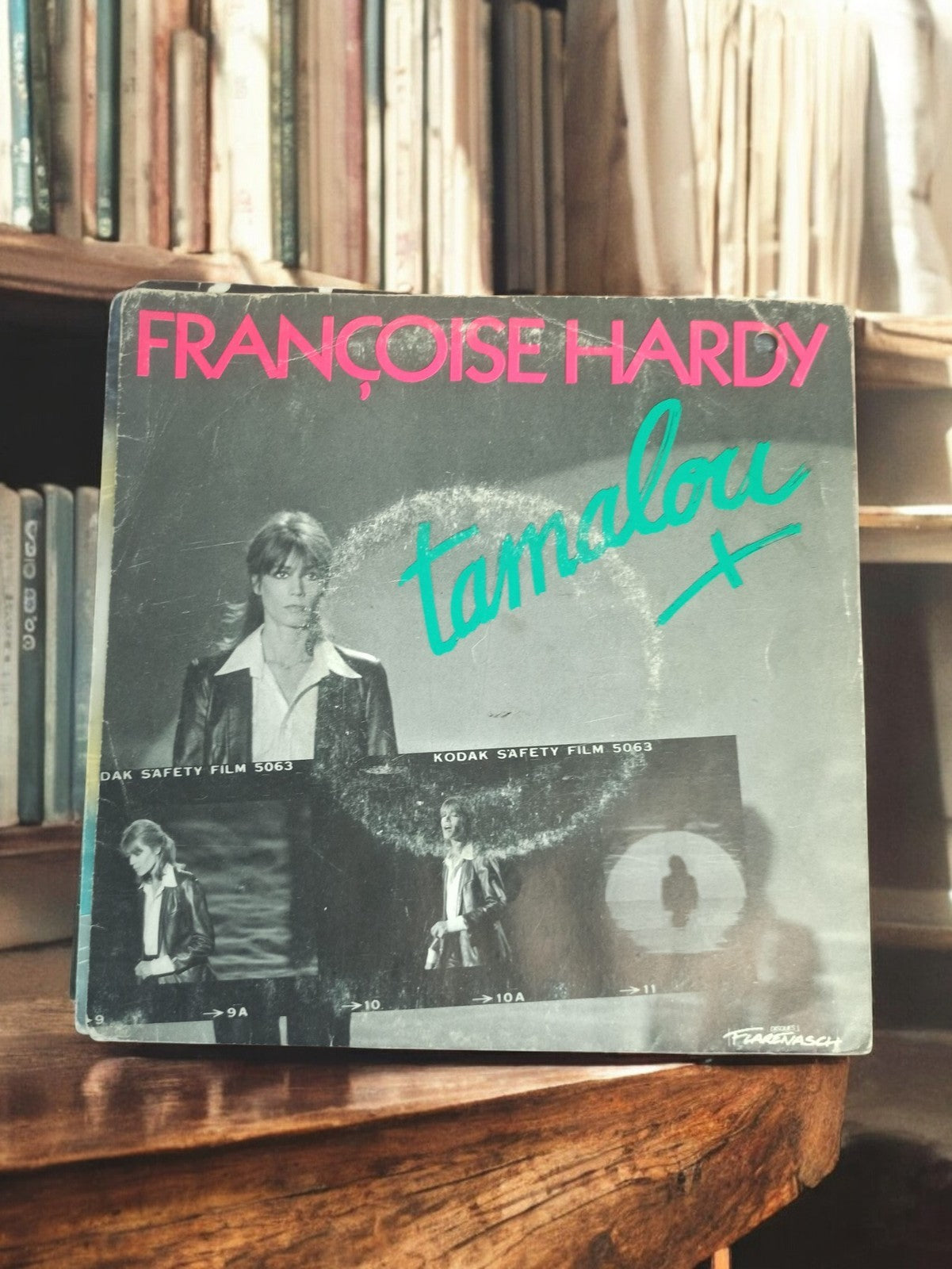 Disque vinyle 45 tours Françoise Hardy Tamalou vintage ancien rétro