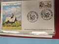 Enveloppe FDC premier jour Jean-Baptiste Vianney Curé d'Ars illustration église