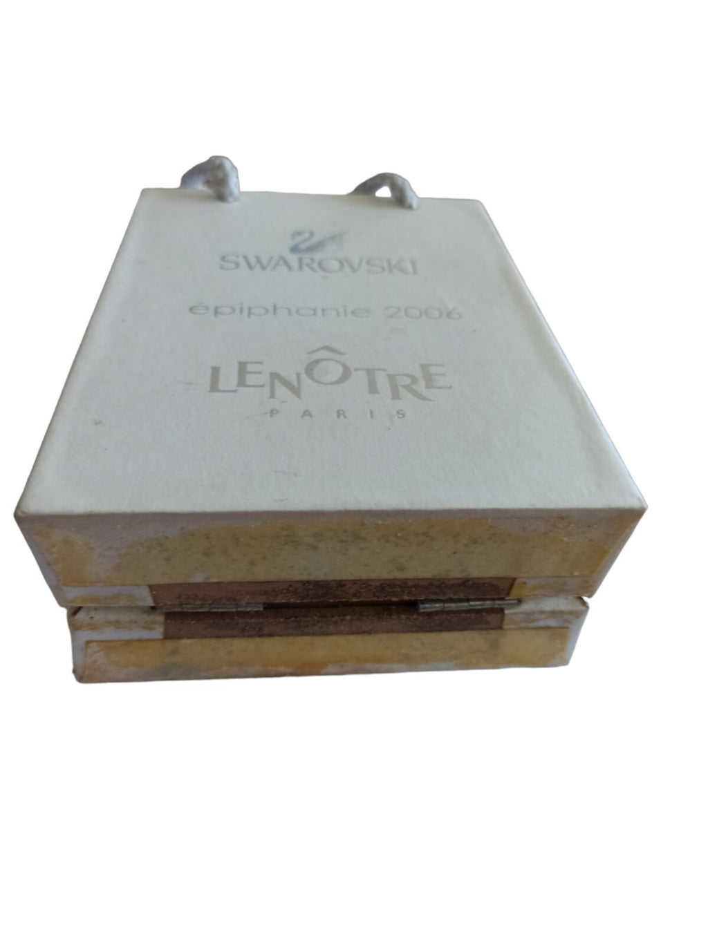 Coffret pendentifs métal Swarovski Lenôtre 2006 animaux, boîte d’origine
