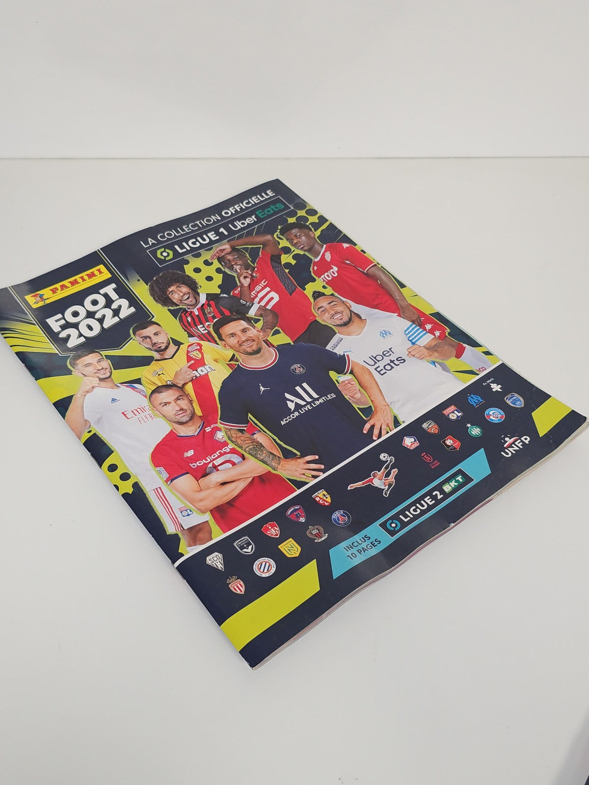 Album Panini Foot 2022 vide officiel, édition France, bon état, marque Panini