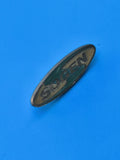 Vintage pin's SOGEN ancien ovale vert doré collection badge rétro (Ref 8)