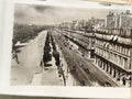 Carte postale ancienne Paris Rue de Rivoli voitures années 50 CPA photo vintage