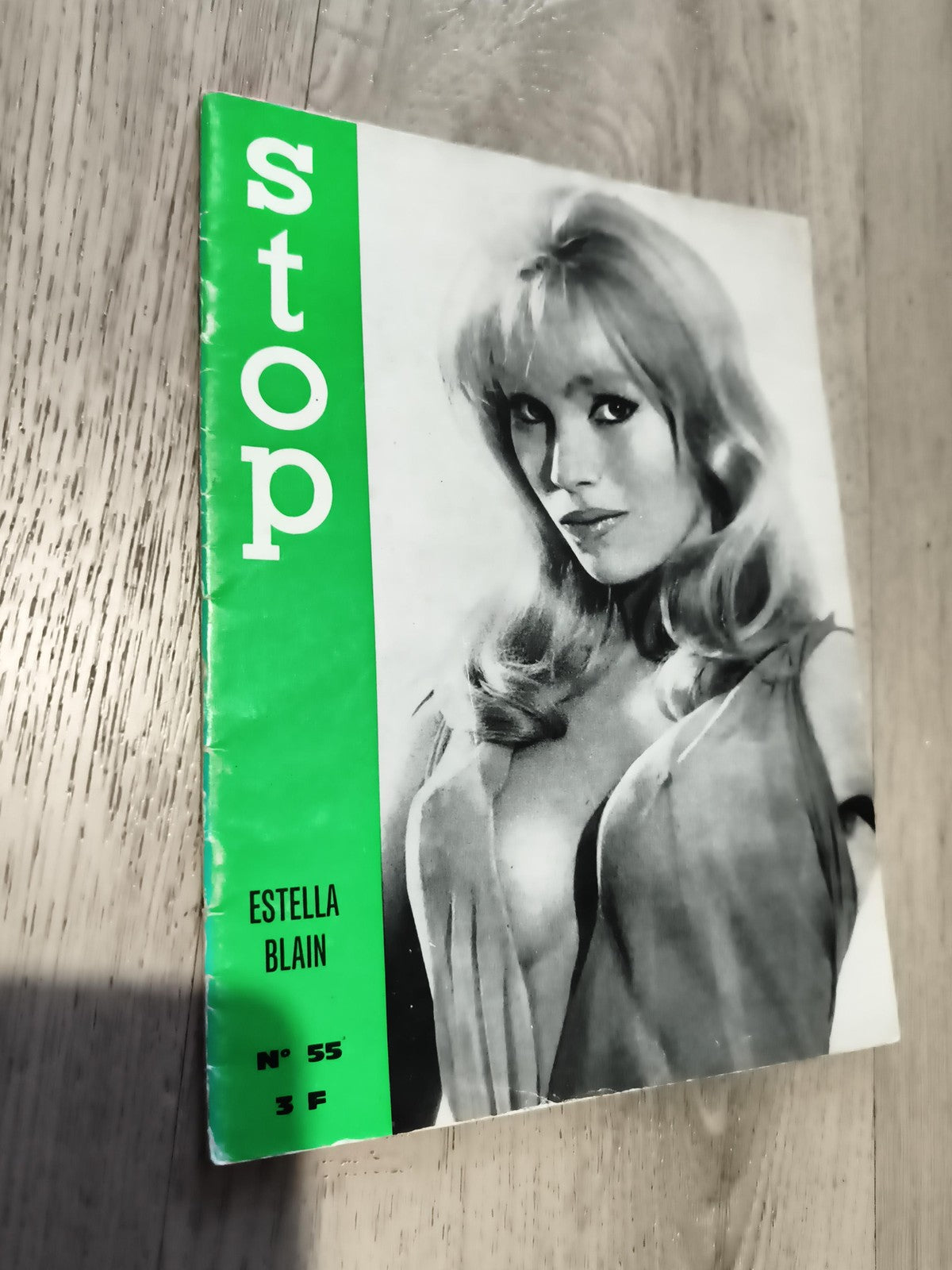 Ancien livret STOP n°55 Estella Blain vintage photo couverture années 60