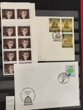 Timbres Lituanie 1991-1994 + 2 enveloppes 1er jour, Gediminas, Dainų Šventė