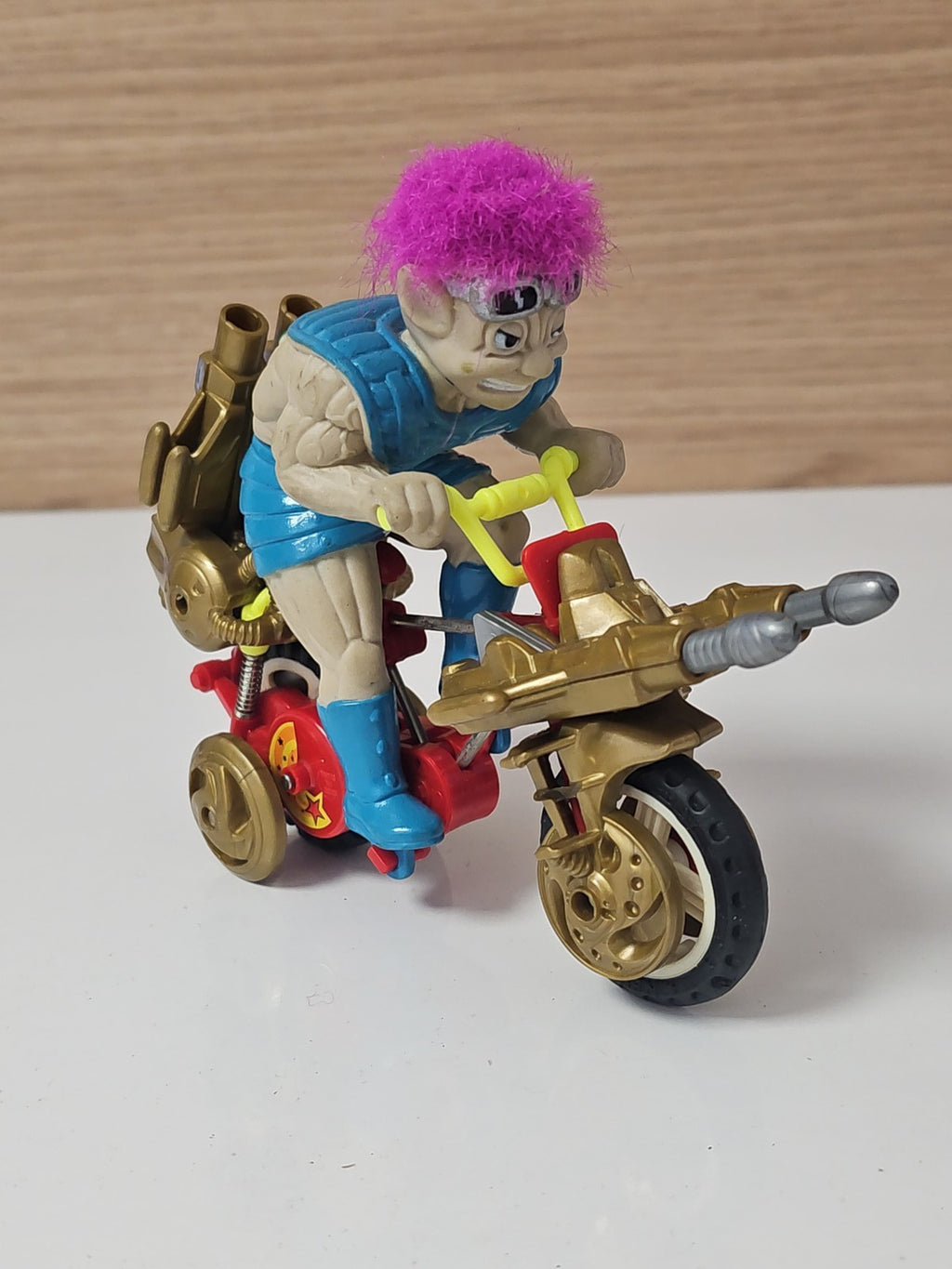 Vintage Figurine 1993 Troll Terror Super Fighter old rare retro collection