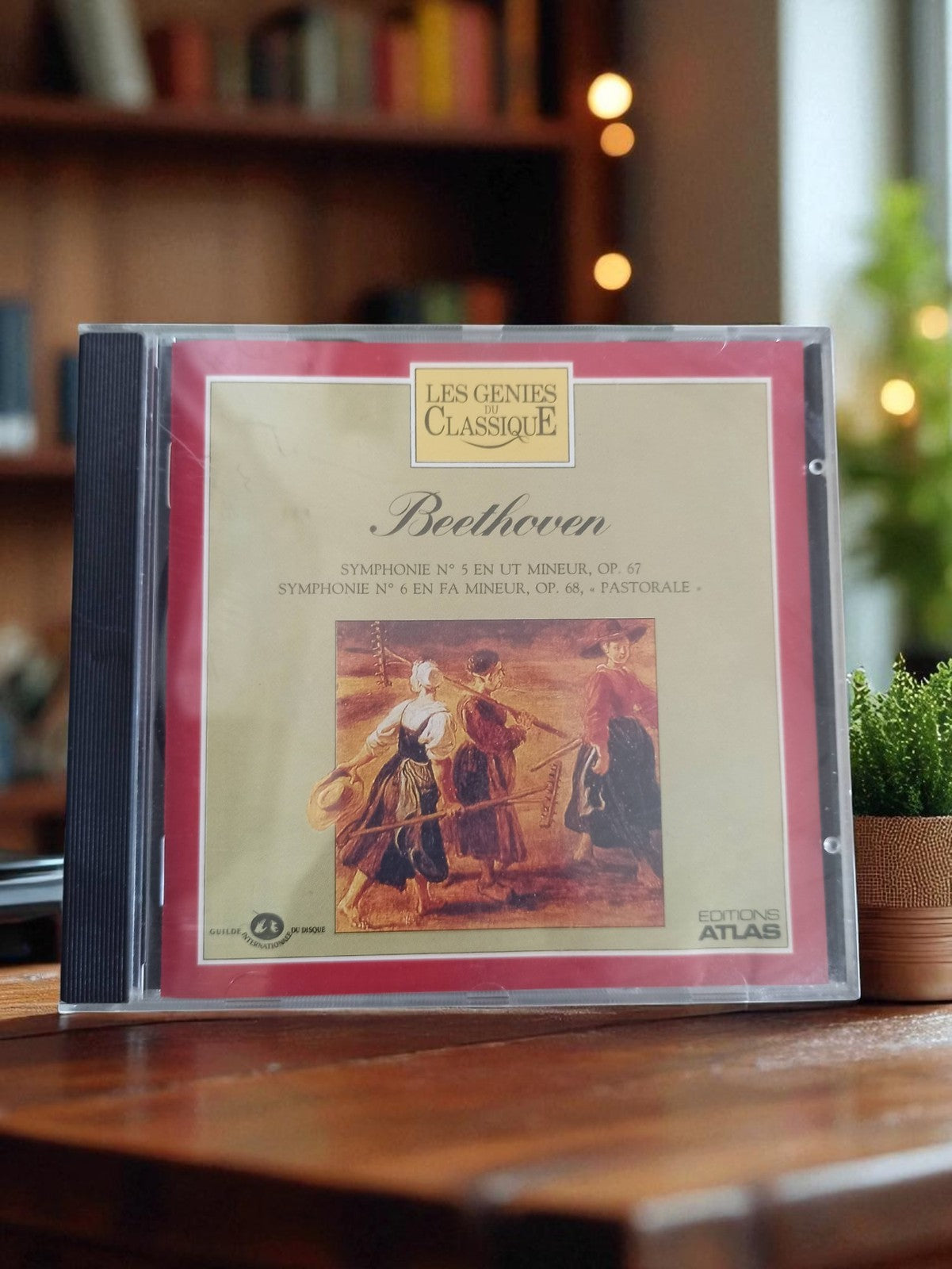 CD Beethoven Les Génies du Classique Atlas vintage musique symphonie classique